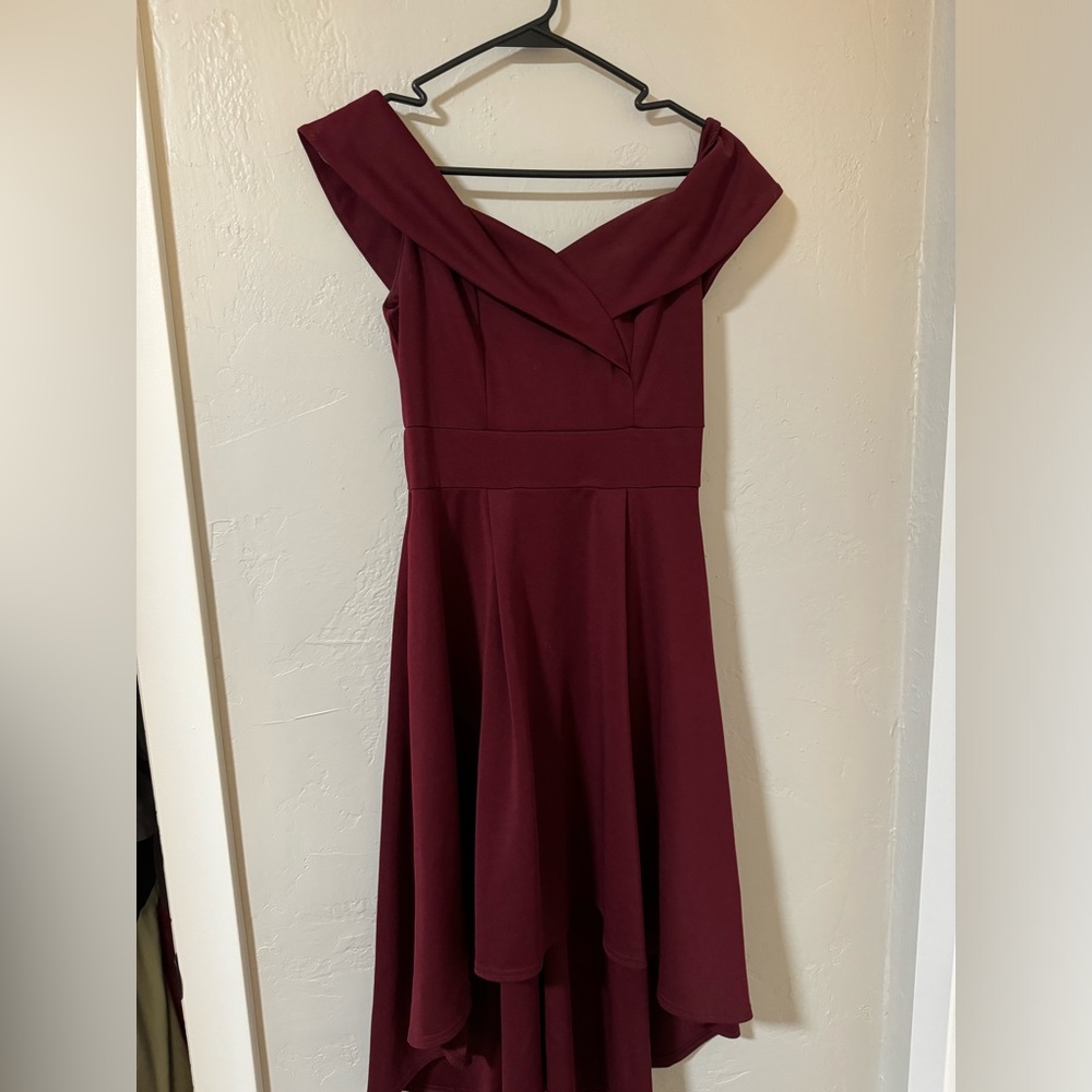 Red dress
